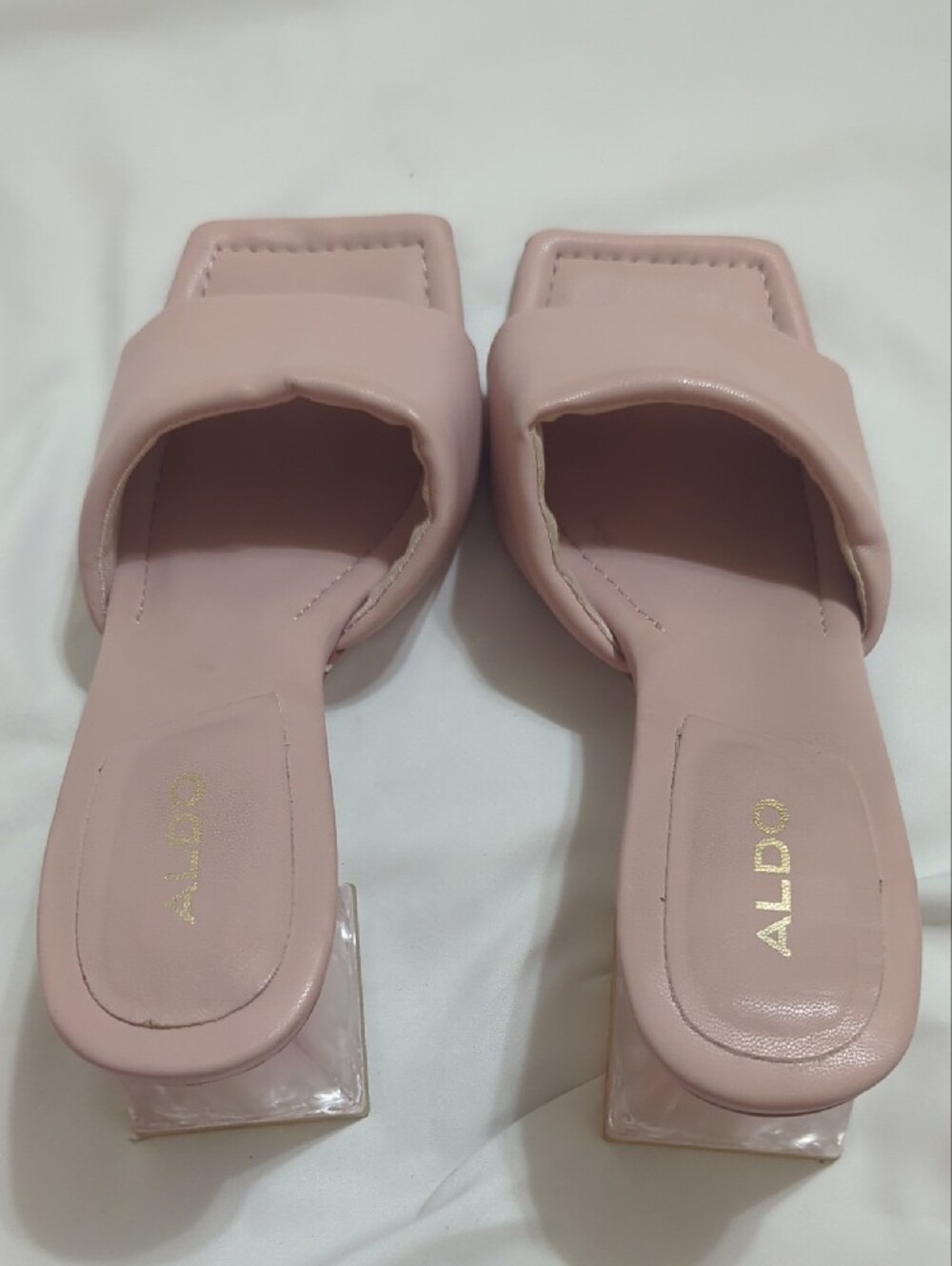 ALDO Women's Kylah Heel Sandal, Color Light Pink Size 7.5 - Picture 9 of 14
